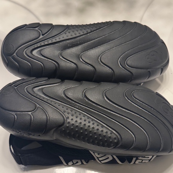 UGG adult Black and White Sandals - Picture 3 of 5